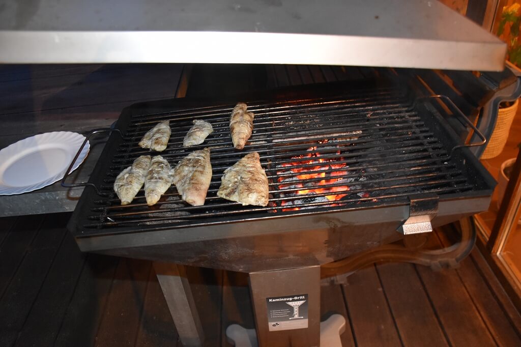 Dorade-im-Grill-raeuchern