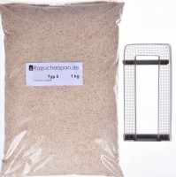 Jaeger Sparbrand Größe 1 mit passenden Räucherspänen